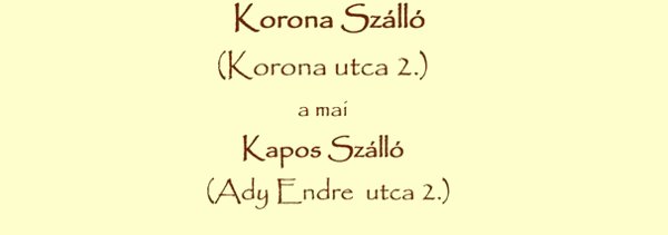 Kapos Szll (Korona Szll)