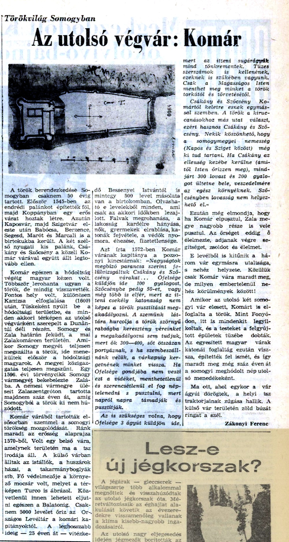 Cikk: Az utolsó végvár: Komár